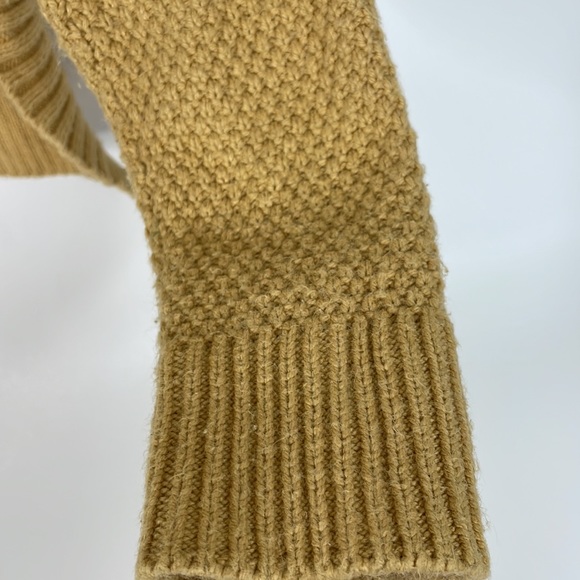 Madewell Pickford Pullover Sweater Autumn Gold size XXS - Picture 5 of 11